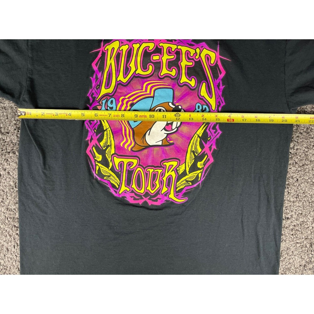 Buc-ees Shirt Mens Large 1982 2021 Tour Gas Station Colorful L Bucees - Picture 6 of 7